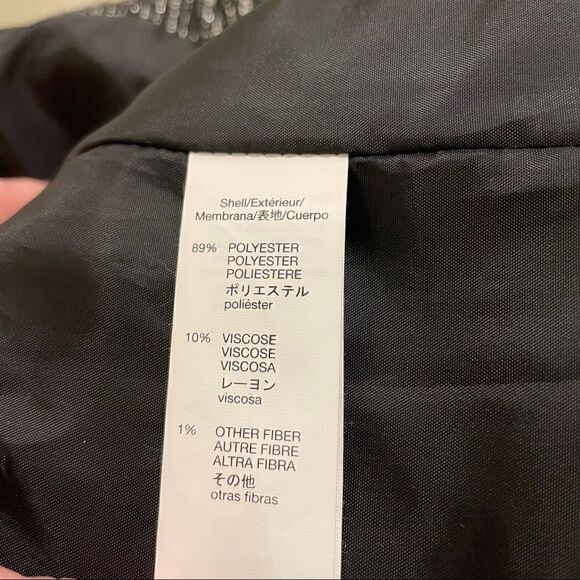 GAP Black Short Tweed Jacket- Size 6 - Picture 6 of 7